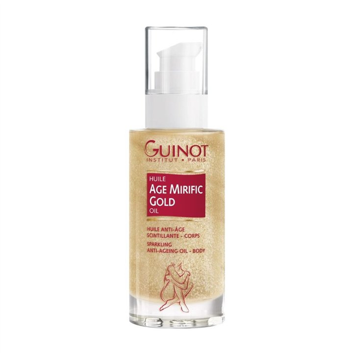 Guinot, Age Mirific Gold, Anti-Ageing, Body Oil, 90 ml - Teknashop Ltd