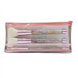 Set JCH: Folosofille, Powder Brush + Folosofille, Blush Brush + Folosofille, Eyeshadow Brush - Teknashop Ltd