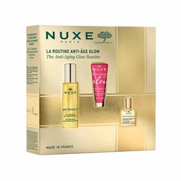 Anti-Aging Glow Routine Set Nuxe: Super Serum [10], Vegan, Anti-Ageing, Day & Night, Serum, For Face & Neck, 30 ml + Merveillanc