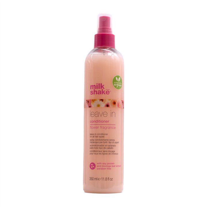 Milk Shake, Flower Fragrance, Soy Protein, Hair Leave-In Conditioner, For Conditioning, 350 ml - Teknashop Ltd