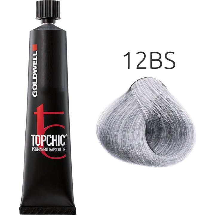 Goldwell, TopChic, Permanent Hair Dye, 12BS , 60 ml - Teknashop Ltd