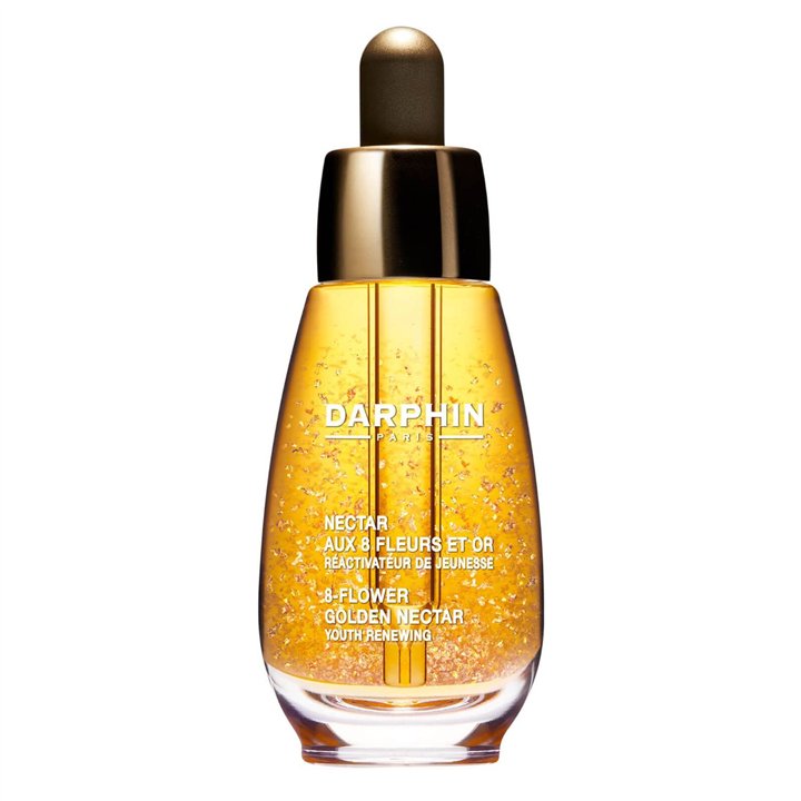 Darphin, Essential Oil Elixir - 8-Flower Golden Nectar, Non-Comedogenic, Nourishes & Smooths, Morning & Night, Oil, For Face & N