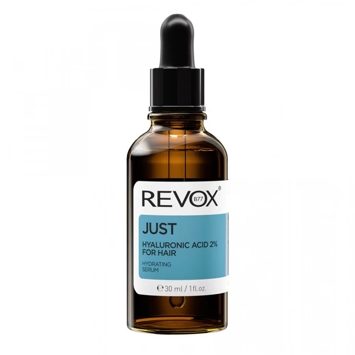 Revox B77, Just, Hyaluronic Acid 2%, Hair Serum, For Hydration, 30 ml - Teknashop Ltd