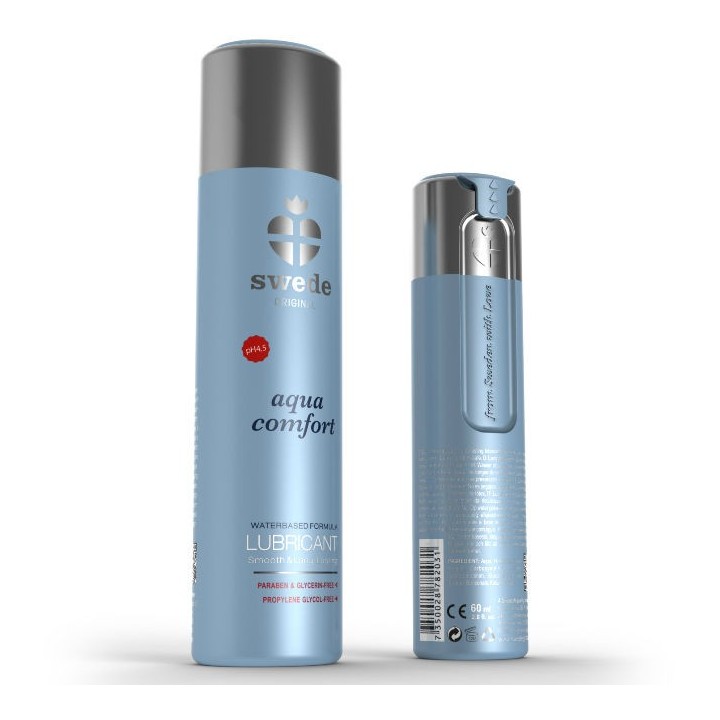 SWEDE - ORIGINAL LUBRICANT AQUA COMFORT 120 ML - D-210392 - Teknashop Ltd