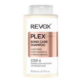 Revox B77, Plex Bond Step 4, Hair Shampoo, For Strengthening, 260 ml - Teknashop Ltd