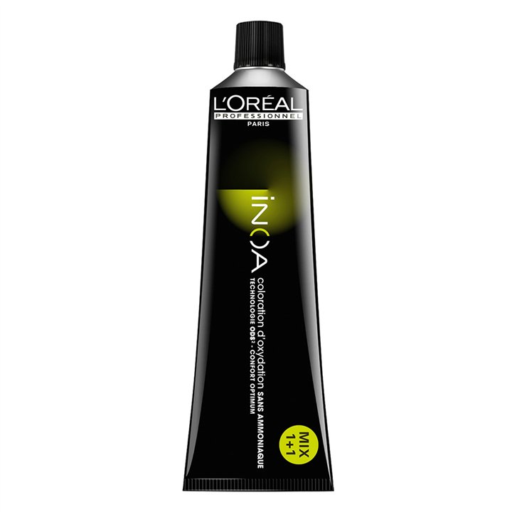 L'Oreal Professionnel, Inoa, Ammonia-Free, Permanent Hair Dye, 6.3 , 60 ml - Teknashop Ltd