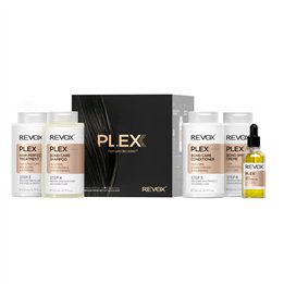 Set Revox B77: Plex Bond Step 3, Hair Cream Treatment, Anti-Breakage, 260 ml + Plex Bond Step 4, Hair Shampoo, For Strengthening