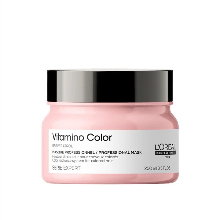 L'Oreal Professionnel, Serie Expert Vitamino Color, Resveratrol, Hair Treatment Cream Mask, For Colour Protection, 250 ml - Tekn