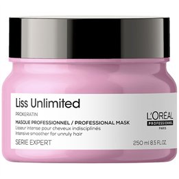 L'Oreal Professionnel, Serie Expert Liss Unlimited, Hair Treatment Cream Mask, For Smoothening, 250 ml - Teknashop Ltd