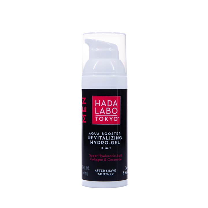 Hada Labo Tokyo, Men, Hydrogel, Revitalising, After-Shave Gel, 50 ml - Teknashop Ltd