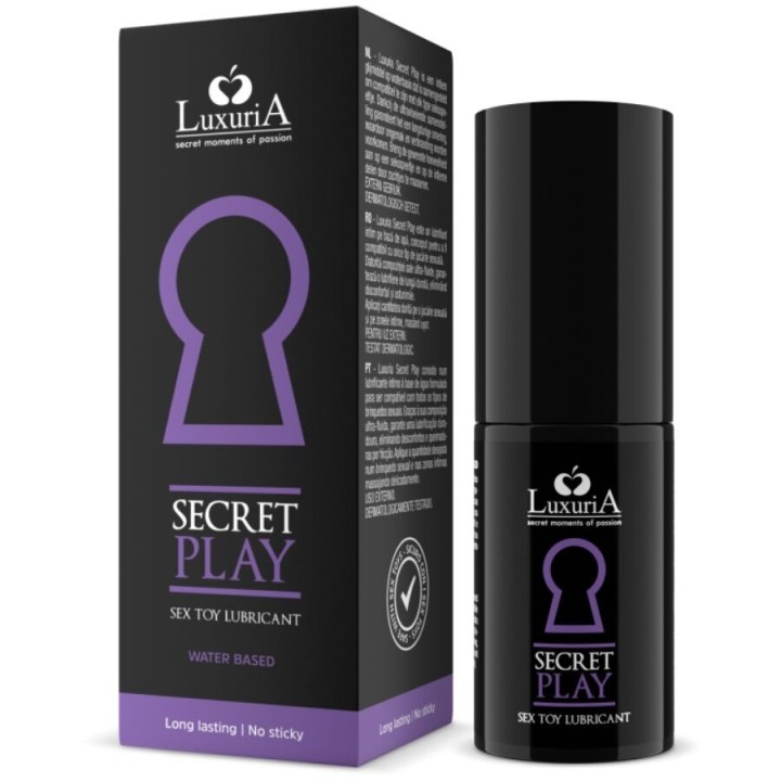 INTIMATELINE LUXURIA - SECRET PLAY SEX TOYS LUBRICANT 30 ML - D-224135 - Teknashop Ltd