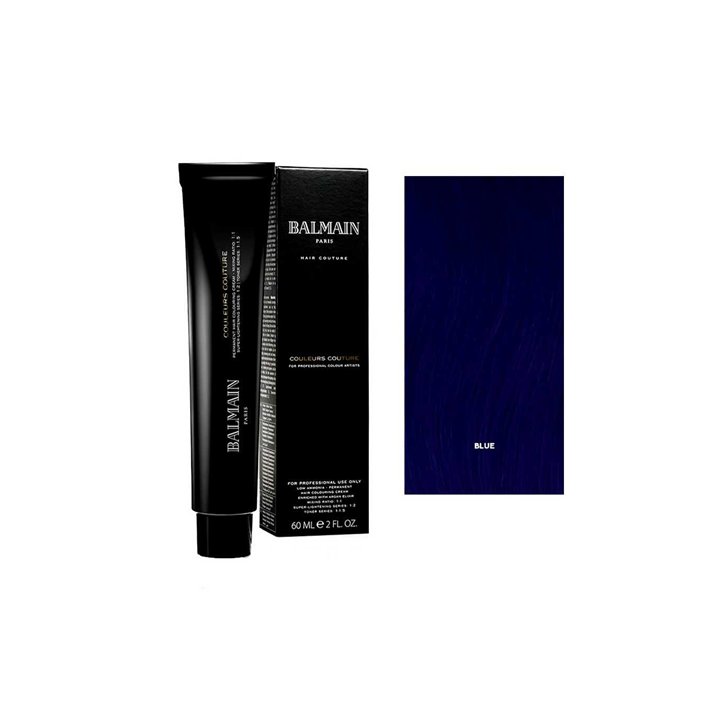 Balmain Professionnel, Couleurs Couture, Permanent Hair Dye,  Blue, 60 ml - Teknashop Ltd