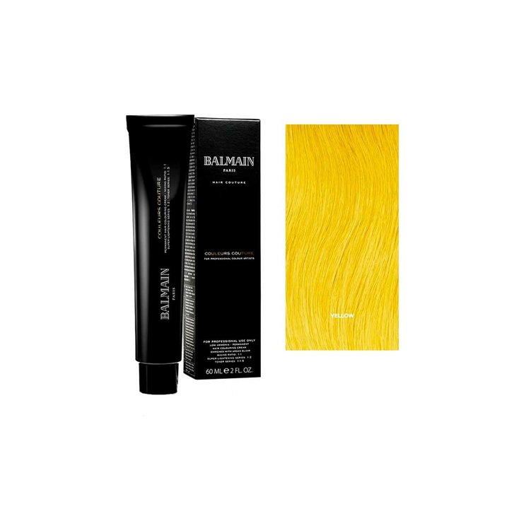 Balmain Professionnel, Couleurs Couture, Permanent Hair Dye,  Yellow, 60 ml - Teknashop Ltd