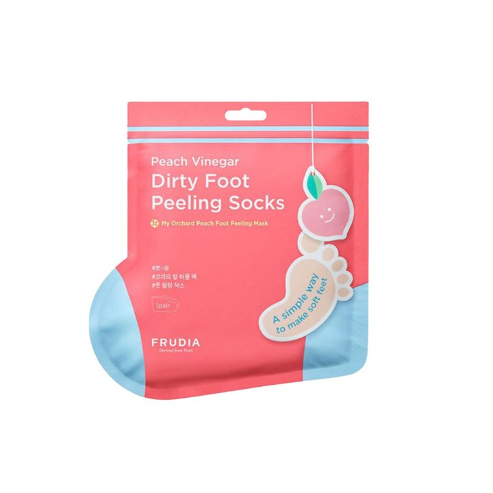 Frudia, My Orchard, Vinegar, Peeling, Foot Sheet Mask, 40 g - Teknashop Ltd