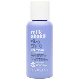 Milk Shake, Silver Shine, Hair Shampoo, For Neutralisation Of Yellow Tones, 50 ml - Teknashop Ltd