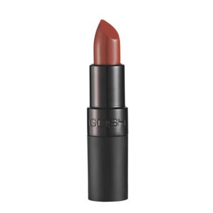 Gosh, Velvet Touch, Perfume-Free, Cream Lipstick, 122, Nougat, 4 g - Teknashop Ltd