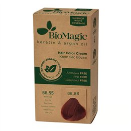 Biomagic, Biomagic, Keratin & Argan Oil, Permanent Hair Dye, 66.55 , 250 ml *Tester - Teknashop Ltd