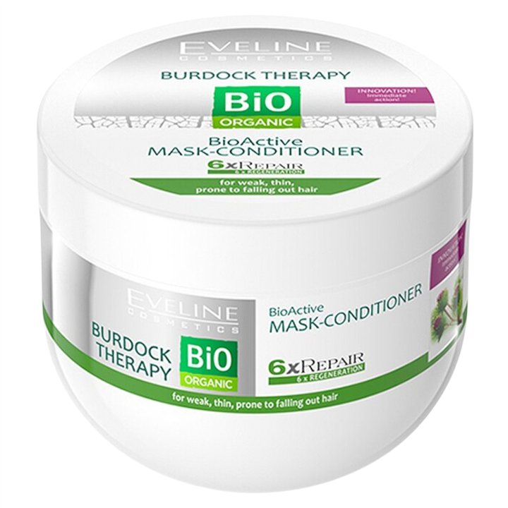 Eveline Cosmetics, Bio Organic, Hair Conditioner, Repairing, 300 ml *Tester - Teknashop Ltd