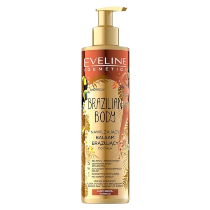 Eveline Cosmetics, Brazilian Body, Hydration, Body Balm, 200 ml *Tester - Teknashop Ltd