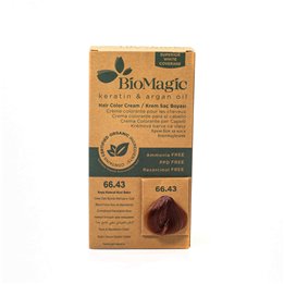 Biomagic, Biomagic, Keratin & Argan Oil, Permanent Hair Dye, 66.43 , 250 ml *Tester - Teknashop Ltd