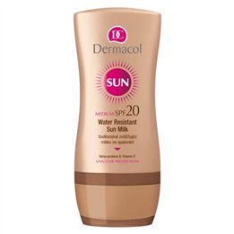 Dermacol, Sun, Water-Resistant, Sunscreen Milk, SPF20, 200 ml *Tester - Teknashop Ltd