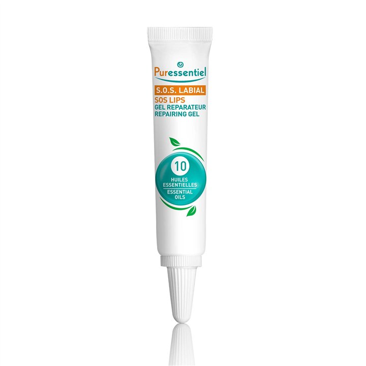 Puressentiel, S.O.S. Lip, Essential Oils, Repairing, Lip Balm Treatment, 5 ml - Teknashop Ltd