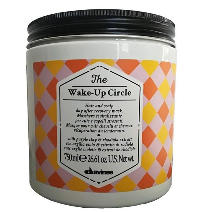 Davines, The Wake-Up Circle, Hair Treatment Clay Mask, Restoring, 750 ml - Teknashop Ltd