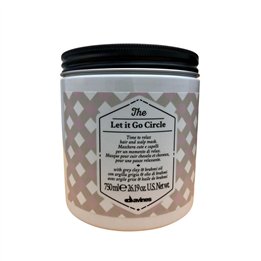Davines, The Let it Go Circle, Hair Treatment Cream Mask, Moisturization, Frizz Control, 750 ml - Teknashop Ltd