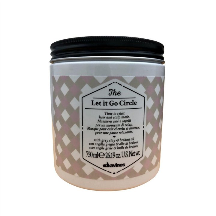 Davines, The Let it Go Circle, Hair Treatment Cream Mask, Moisturization, Frizz Control, 750 ml - Teknashop Ltd