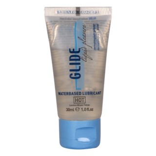 HOT - GLIDE LIQUID PLEASURE WATERBASED LUBRICANT 30 ML - D-245254 - Teknashop Ltd