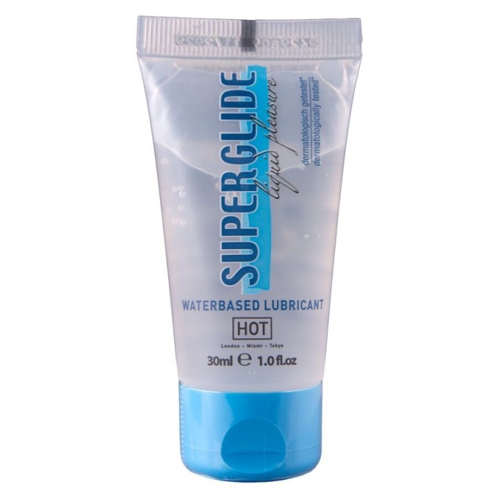 HOT - SUPERGLIDE LIQUID PLEASURE WATERBASED LUBRICANT 30 ML - D-245256 - Teknashop Ltd