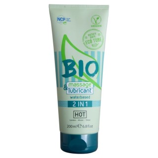 HOT - BIO MASSAGE & LUBRICANT WATERBASED 2 IN 1 200 ML - D-245286 - Teknashop Ltd