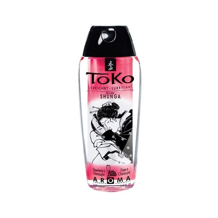 SHUNGA - TOKO STRAWBERRY AND CHAMPAGNE LUBRICANT AROMA - D11-201223 - Teknashop Ltd