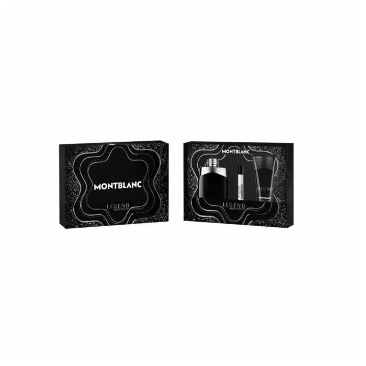 Montblanc Legend Eau De Toilette Spray 100ml Set 3 Pieces - man - Teknashop Ltd