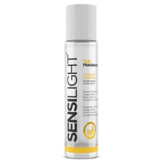 INTIMATELINE - SENSILIGHT WATER BASED LUBRICANT BANANA 60 ML - D-232775 - Teknashop Ltd