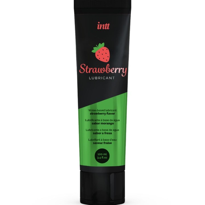 INTT LUBRICANTS - INTIMATE WATER-BASED LUBRICANT STRAWBERRY FLAVOR - D-234925 - Teknashop Ltd