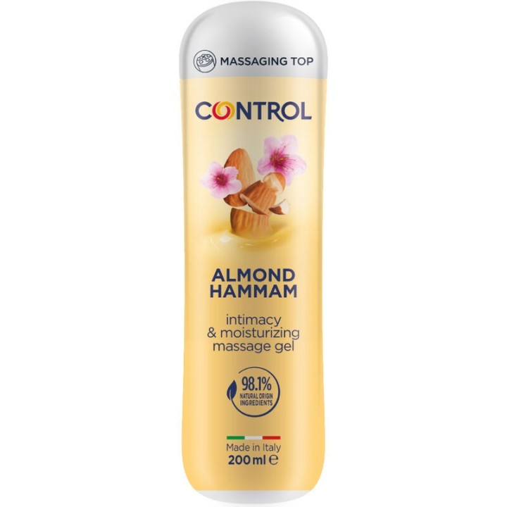 CONTROL - ALMOND HAMMAM MASSAGE GEL 3 IN 1 200 ML - D-235975 - Teknashop Ltd