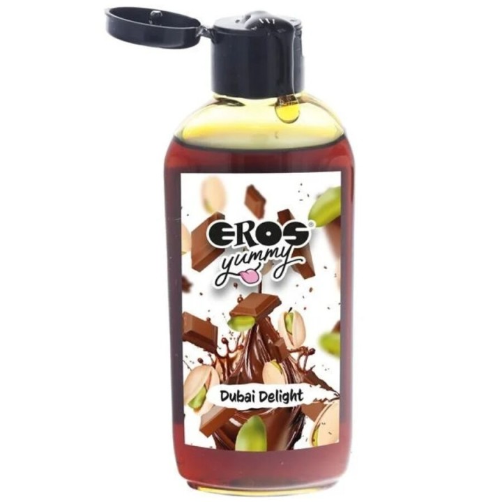 EROS - YUMMY DUBAI DELIGHT PISTACHIO AND CHOCOLATE LUBRICANT 100 ML - D-243393 - Teknashop Ltd