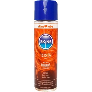 SKINS - TASTY WATER-BASED LUBRICANT SALTED CARAMEL 130 ML - D-244877 - Teknashop Ltd