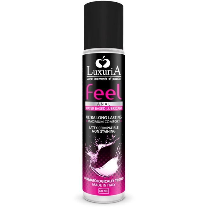 INTIMATELINE - LUXURIA FEEL ANAL WATER BASED LUBRICANT 60 ML - D-224129 - Teknashop Ltd