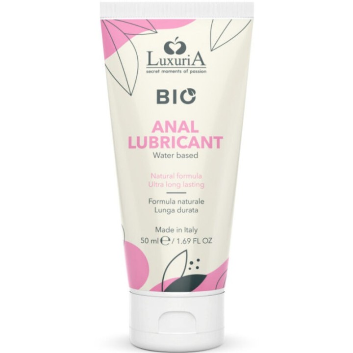 INTIMATELINE - LUXURIA BIO ANAL WATER-BASED LUBRICANT 50 ML - D-236890 - Teknashop Ltd