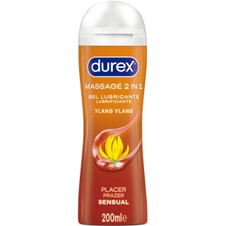 DUREX - YLANG YLANG SENSUAL MASSAGE LUBRICANT GEL 200 ML - D-194246 - Teknashop Ltd