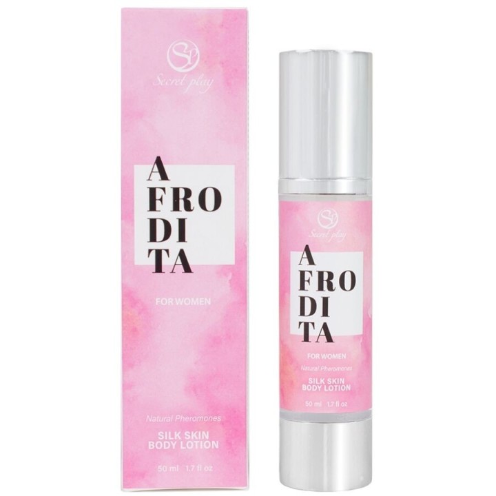 SECRETPLAY - AFRODITA SILK SKIN BODY LOTION - D-201758 - Teknashop Ltd