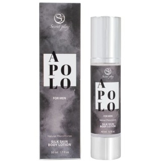 SECRETPLAY - APOLO SILK SKIN LOTION FOR MEN 50 ML - D-220839 - Teknashop Ltd