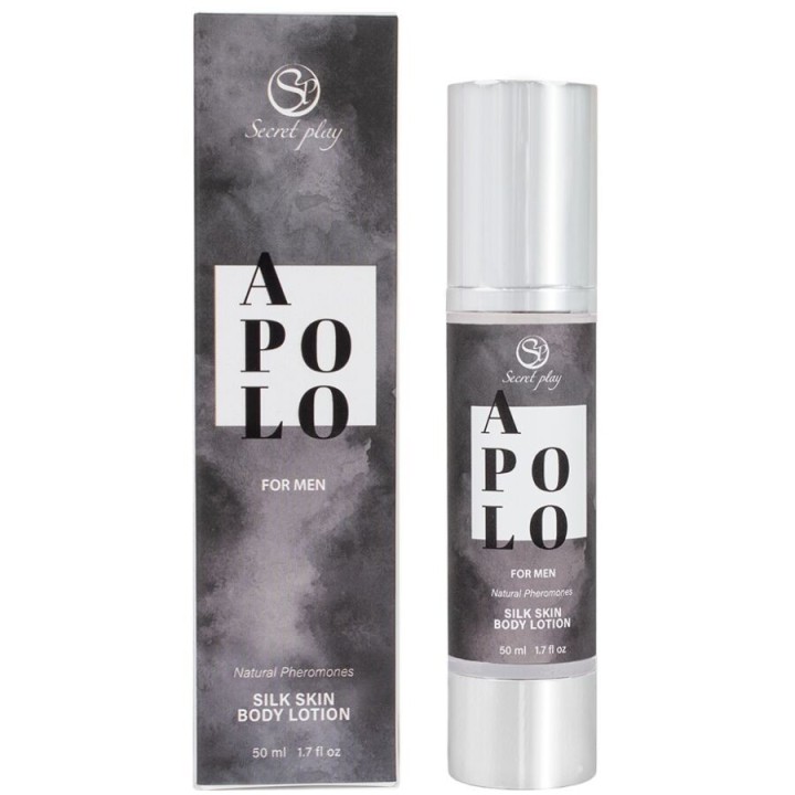 SECRETPLAY - APOLO SILK SKIN LOTION FOR MEN 50 ML - D-220839 - Teknashop Ltd