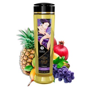 SHUNGA - EROTIC MASSAGE OIL LIBIDO 240 ML - D-224022 - Teknashop Ltd