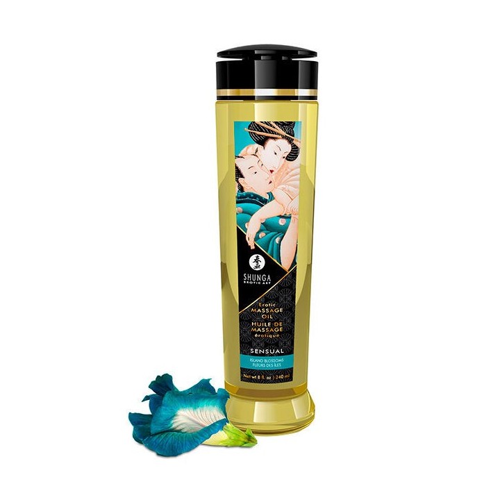 SHUNGA - SENSUAL EROTIC MASSAGE OIL 240 ML - D-224028 - Teknashop Ltd