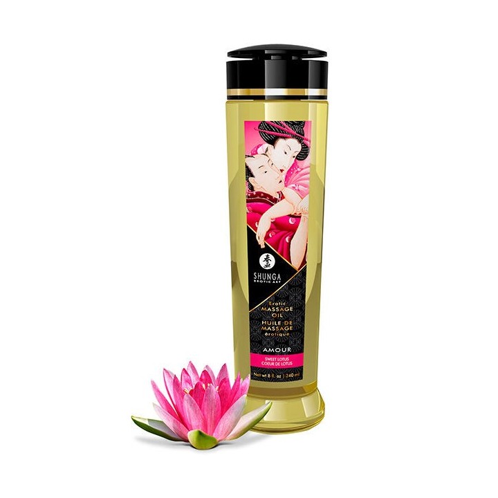 SHUNGA - EROTIC LOVE MASSAGE OIL 240 ML - D-224034 - Teknashop Ltd