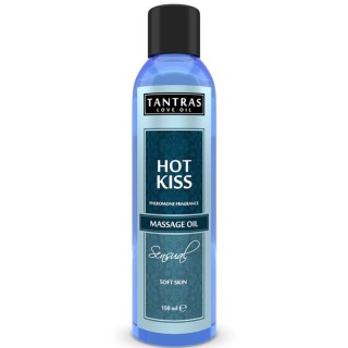 INTIMATELINE - TANTRAS LOVE OIL HOT KISS MASSAGE OIL 150 ML - D-230924 - Teknashop Ltd