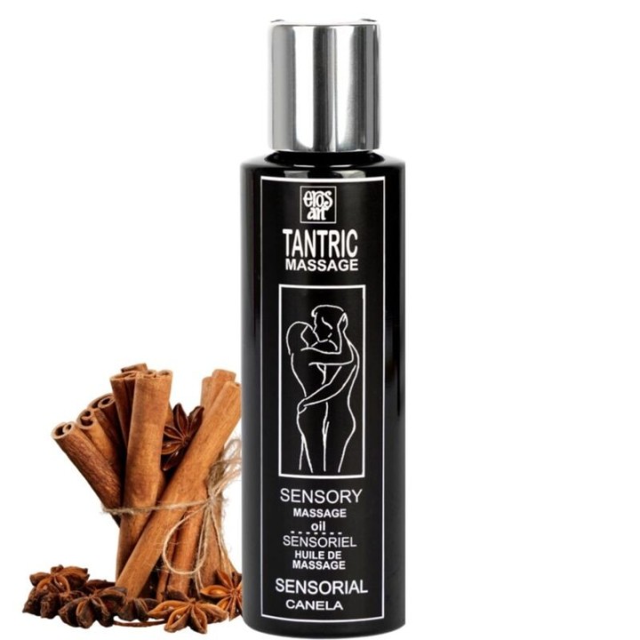EROS-ART - NATURAL TANTRIC MASSAGE OIL AND APHRODISIAC CINNAMON 100 ML - D-209283 - Teknashop Ltd